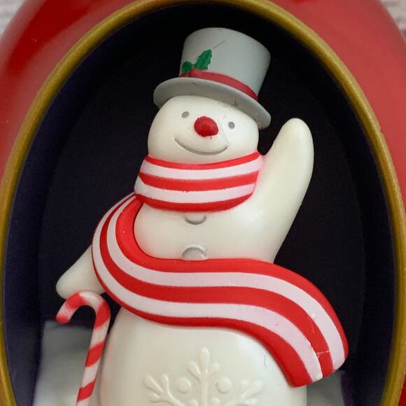 Hallmark Keepsake Top Hat Snowman Christmas Tree Ornament Limited Edition 2022 - Picture 4 of 15